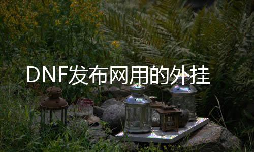 DNF发布网用的外挂