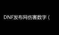 DNF发布网伤害数字（DNF发布网伤害数字怎么变小了）