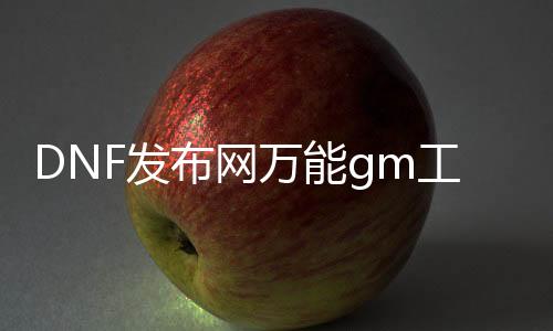 DNF发布网万能gm工具（DNF发布网 gm工具怎么用）