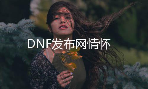 DNF发布网情怀