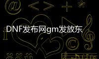 DNF发布网gm发放东西