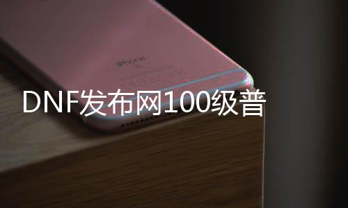 DNF发布网100级普雷私服（DNF发布网与勇士普雷装备是什么）