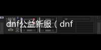 dnf公益新服（dnf公益服发布网服务器在哪买）