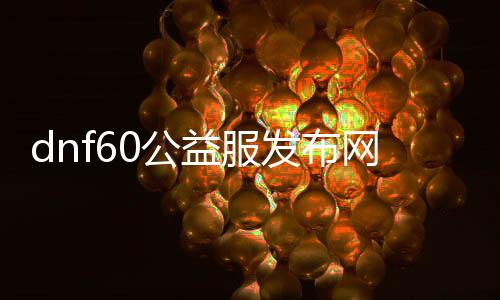 dnf60公益服发布网无泡点（游戏攻略分享）