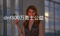 dnf800万勇士公益服发布网（dnf公益服发布网85原版）